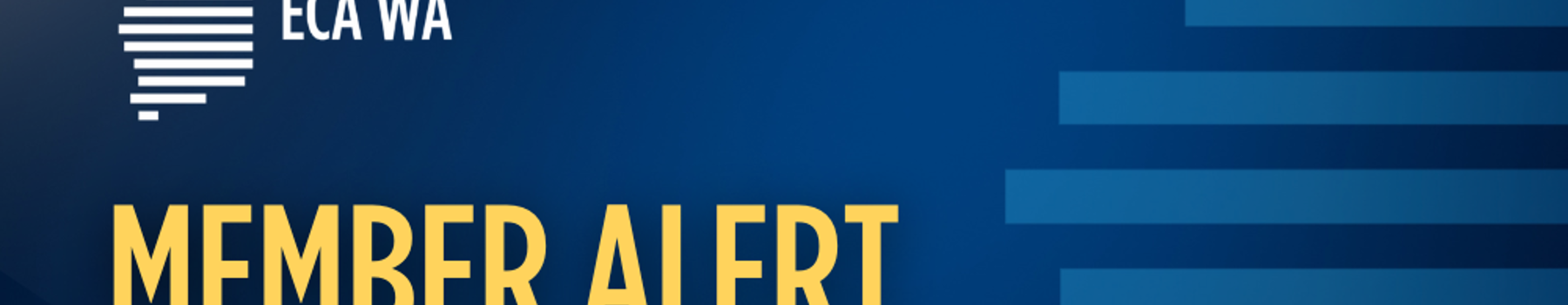 ECA WA and NECA WA Announce Amicable Resolution | ECA Member Alert