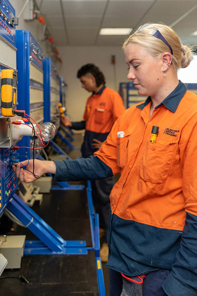 Female Electrical Training